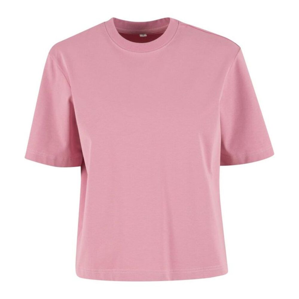 Build Your Brand Womens/Ladies Sorona Loose T-Shirt / Dusty Pink